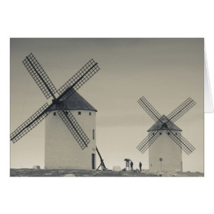 Campo de Criptana, antike Windmühlen von La Mancha