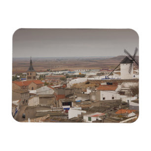 Campo de Criptana, antike Windmühlen von La Mancha Magnet