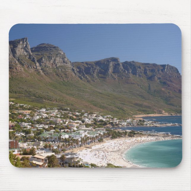 Camps Bay Beach und zwölf Apostel Mousepad (Vorne)