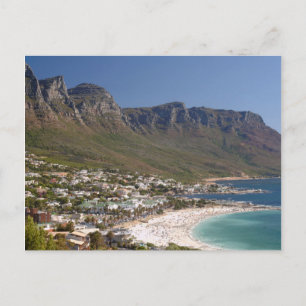 Camps Bay Beach und Zwölf Apostel Postkarte