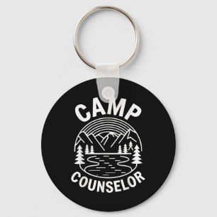 Campsachbearbeiter-Shirt Camper Sommer Camping-Per Schlüsselanhänger