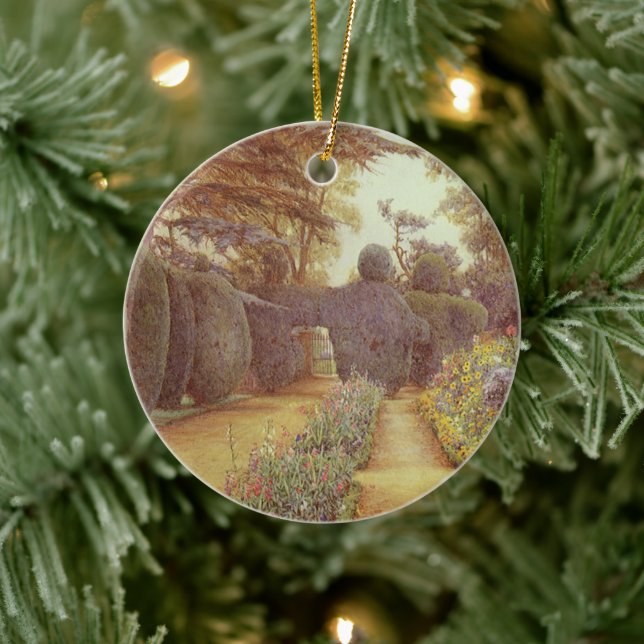 Campsea Ashe, Suffolk von Ernest Arthur Rowe Keramik Ornament (Baum)