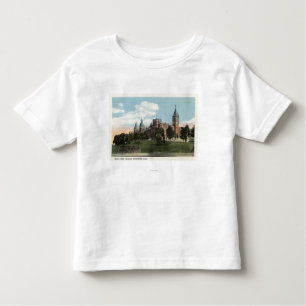 Campus-Ansicht der heiligen QuerUni Kleinkind T-shirt