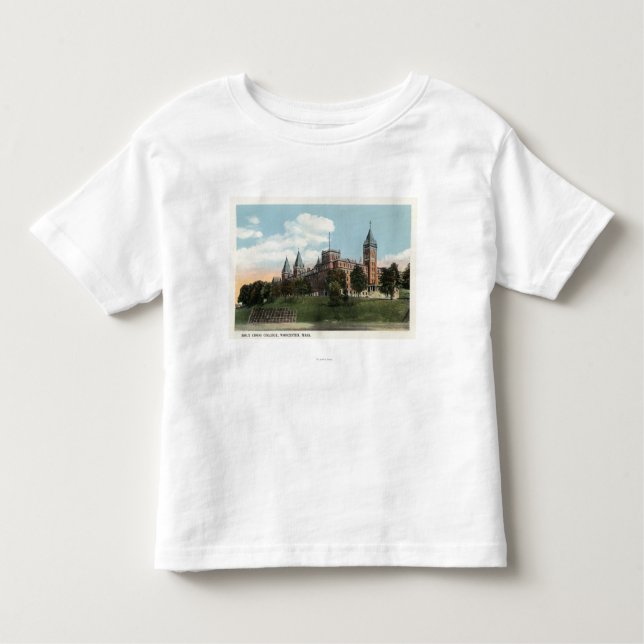 Campus-Ansicht der heiligen QuerUni Kleinkind T-shirt (Vorderseite)