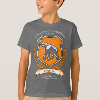 Campus cm Salem Gratia - GrößengleichWappen-T - T-Shirt