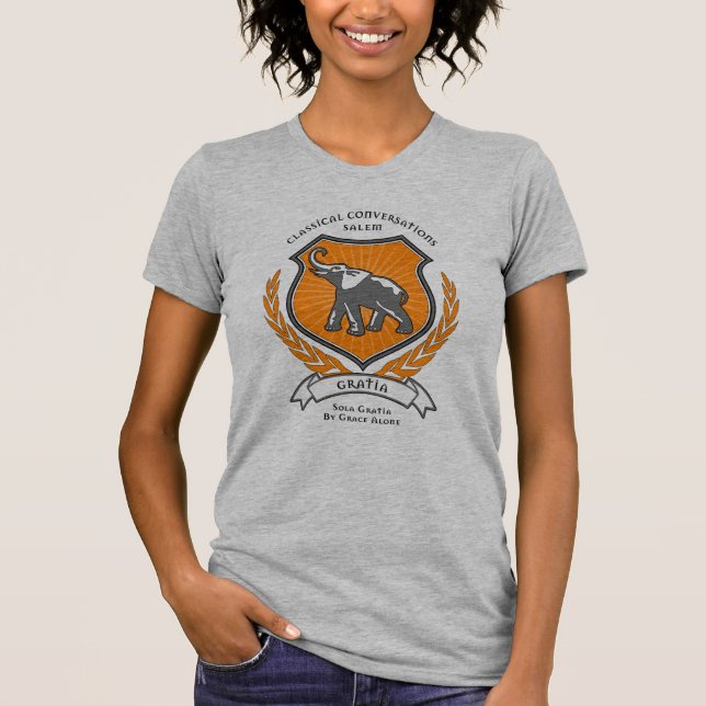 Campus cm Salem Gratia - T - Shirt - der Schnitt (Vorderseite)