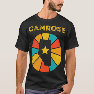 Camrose Alberta Canada Vintag Distressed Souvenir T-Shirt