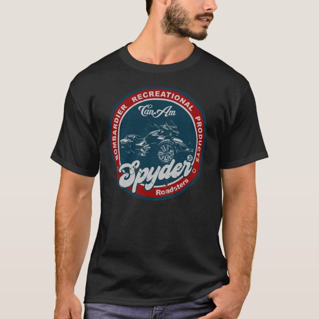 Can-Am Spyder Retro   T-Shirt (Vorderseite)
