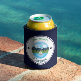 Can Cooler - Hütte - Personalisiert - Name hinzufü Dosenkühler