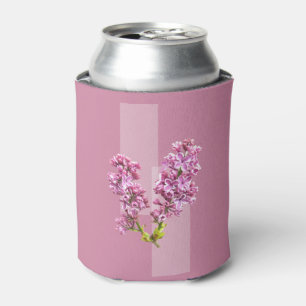 Can Cooler - Lilacs on Lavender Background Dosenkühler