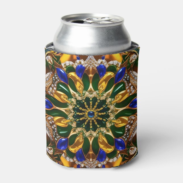 Can Cooler mit brasilianischem Farbdesign Dosenkühler (Kanne Vorderseite)
