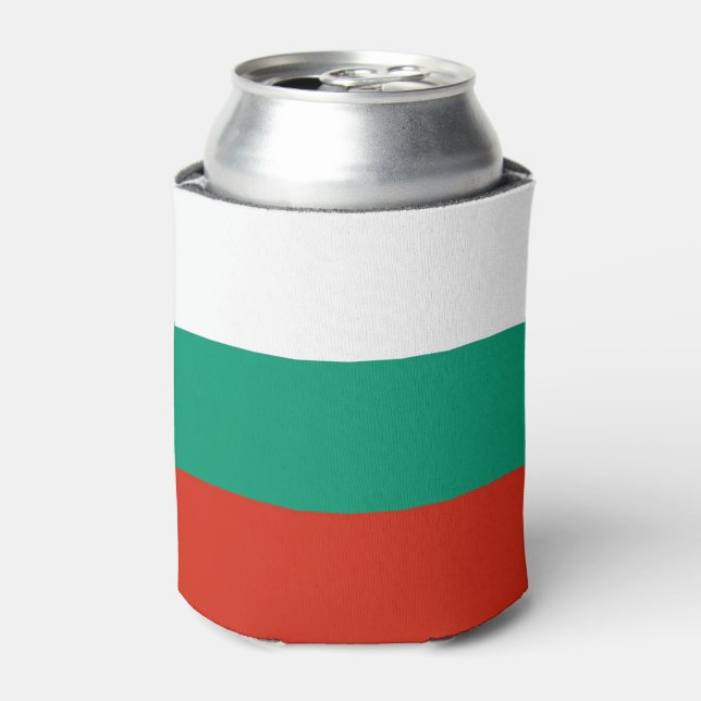 Can Cooler mit der Flagge Bulgariens Dosenkühler (Kanne Vorderseite)