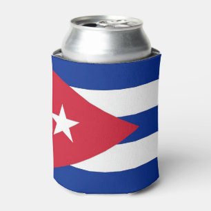 Can Cooler mit der Flagge Kubas Dosenkühler