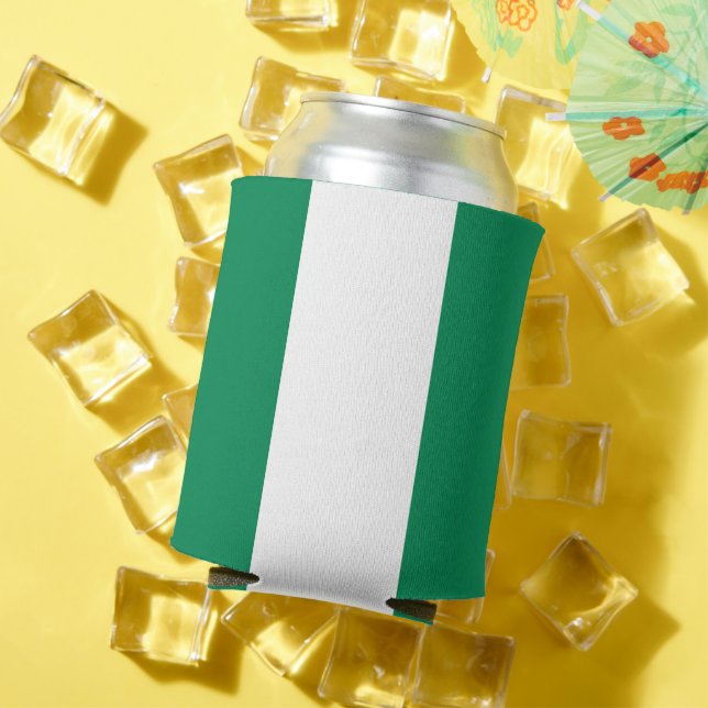 Can Cooler mit der Flagge Nigerias Dosenkühler (In Situ Sommer)