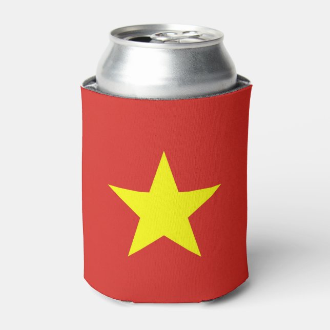 Can Cooler mit der Flagge Vietnams Dosenkühler (Kanne Vorderseite)