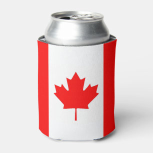 Can Cooler mit kanadischer Flagge Dosenkühler