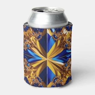 Can Cooler with Sweden Colors design Dosenkühler