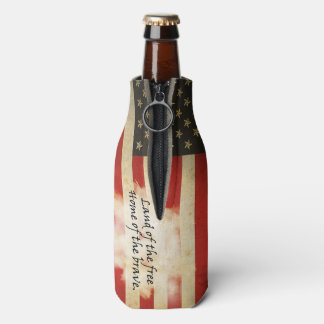 Can Coolers/American Flag/Land of the Free Flaschenkühler