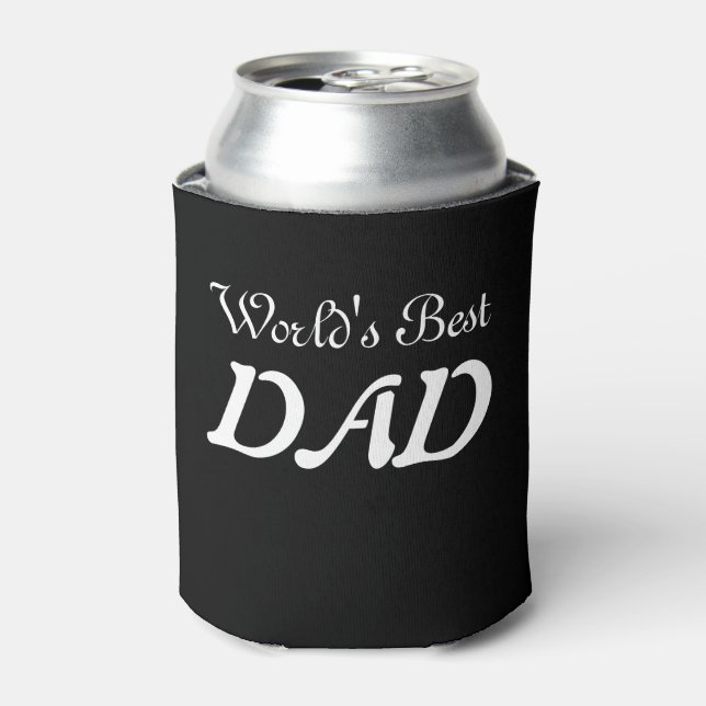 Can Coolers/Black/World's Best VATER Dosenkühler (Kanne Vorderseite)
