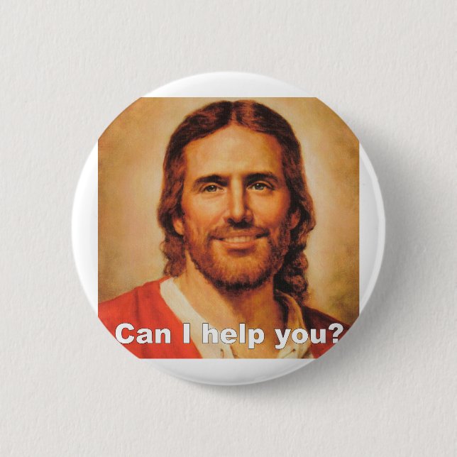 Can I Help You? Button (Vorderseite)