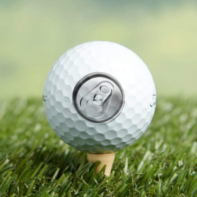 Can Lid kann Golf Balls zu vermieten Golfball (Insitu T-Shirt)