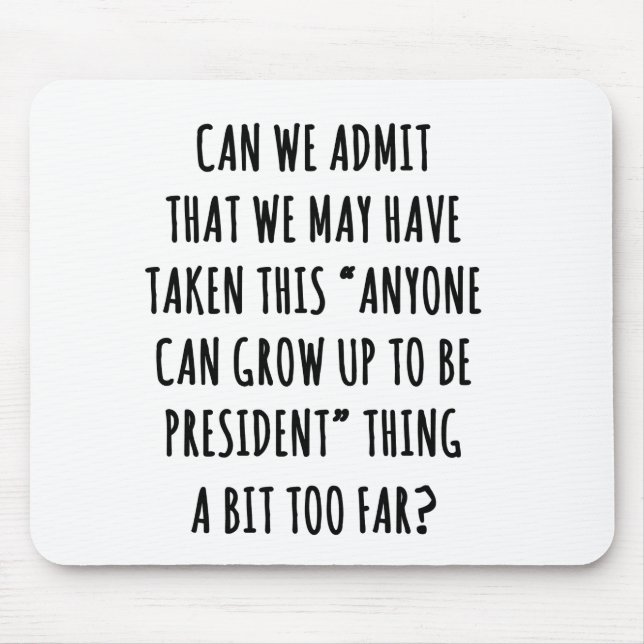 Can We Admit Mousepad (Vorne)