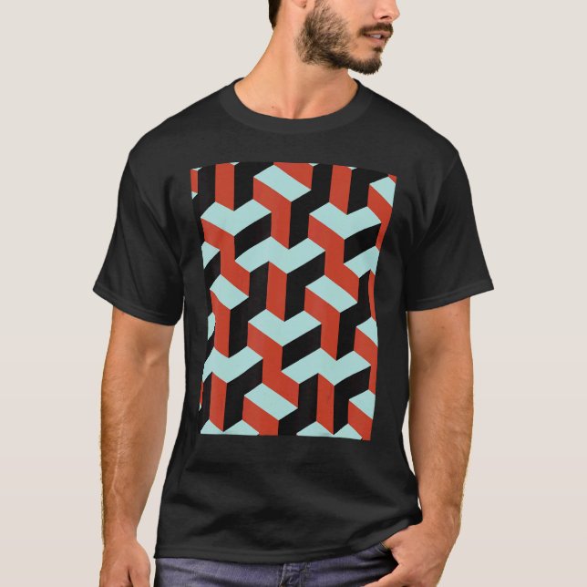 Can You Get Through This Maze Black T-Shirt (Vorderseite)