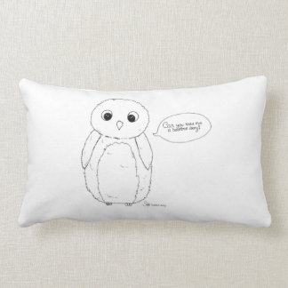 Can you read me a bedtime story? owl kudde. lendenkissen