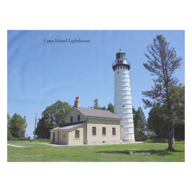 Cana Island Leichte Tischdecke (Vorderseite (Horizontal))