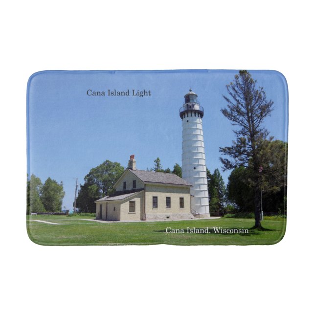 Cana Island Leuchtende Badematte (Vorderseite)