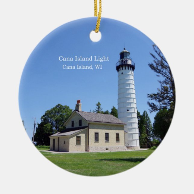 Cana Island Light Ornament (Vorne)