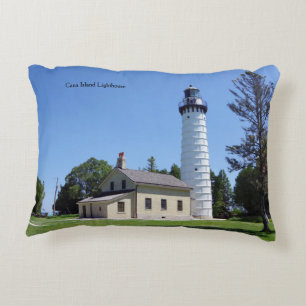 Cana Island Lighthouse Akzent Kissen