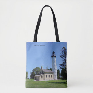 Cana Island Lighthouse all over bag Tasche