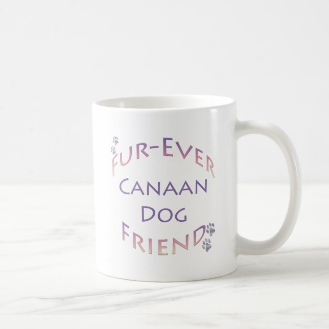 Canaan Dog Furever Kaffeetasse (Rechts)