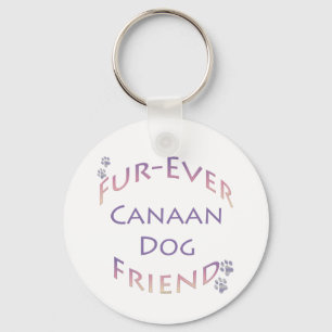 Canaan Dog Furever Schlüsselanhänger