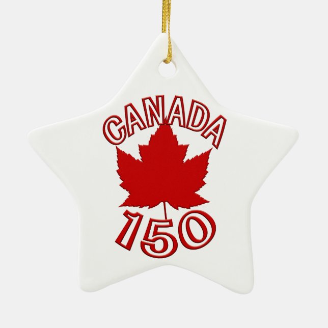 Canada 150 Ornement Personnalisé Canada Souvenirs (Dos)