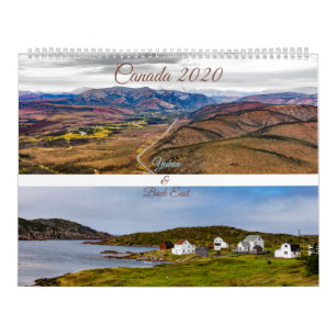 Canada 2020, Yukon et Retour-Est, calendrier photo
