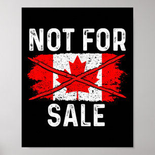 Canada 51. Staat Nicht zu Verkaufen 2025 Trump Ret Poster