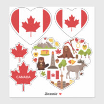 CANADA-Aufkleber