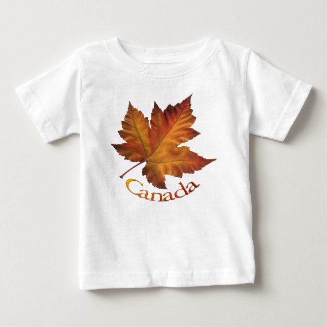 Canada Baby Shirt Persoanlized Baby Souvenir Shirt (Vorderseite)