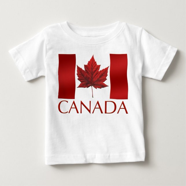Canada Baby Shirt Personalisiert Baby Shirt (Vorderseite)