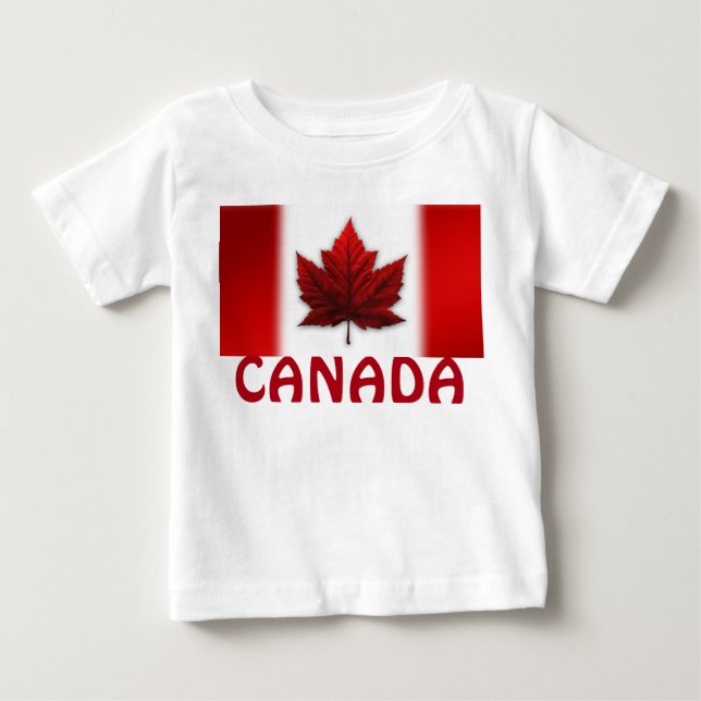 Canada Baby Strampler Canada Flag Souvenir Baby Gi (Vorderseite)