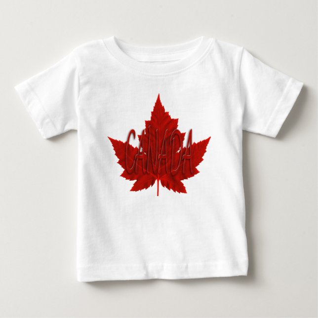 Canada Baby T - Shirt Canada Souvenir Baby Shirts (Vorderseite)