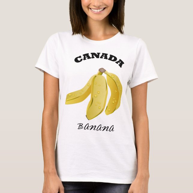 Canada Banana Theme Shirt (Vorderseite)