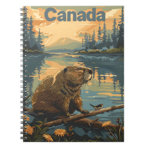 Canada Beaver Notizblock