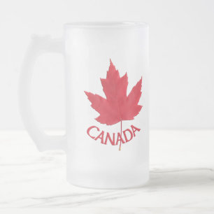 Canada Beer Tasse Canada Maple Leaf Souvenir Glass