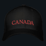CANADA bestickte Kappe<br><div class="desc">Kanadas bestickte Kappe</div>