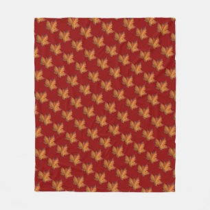 Canada Blanket Canada Maple Leaf Souvenir Blanket Fleecedecke