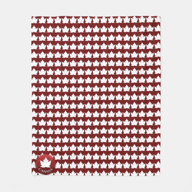 Canada Blanket Canada Souvenir Fleece Blanket (Vorderseite)
