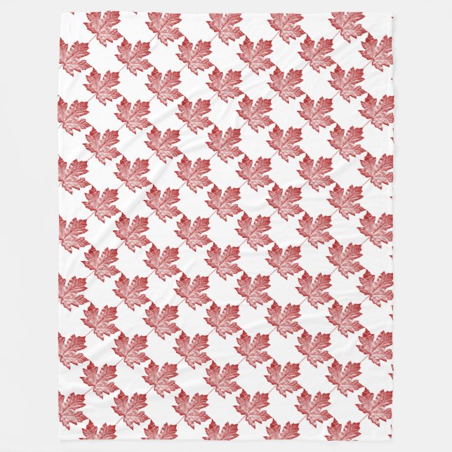 Canada Blanket Cool Canada Souvenir Fleece Blanket (Vorderseite)
